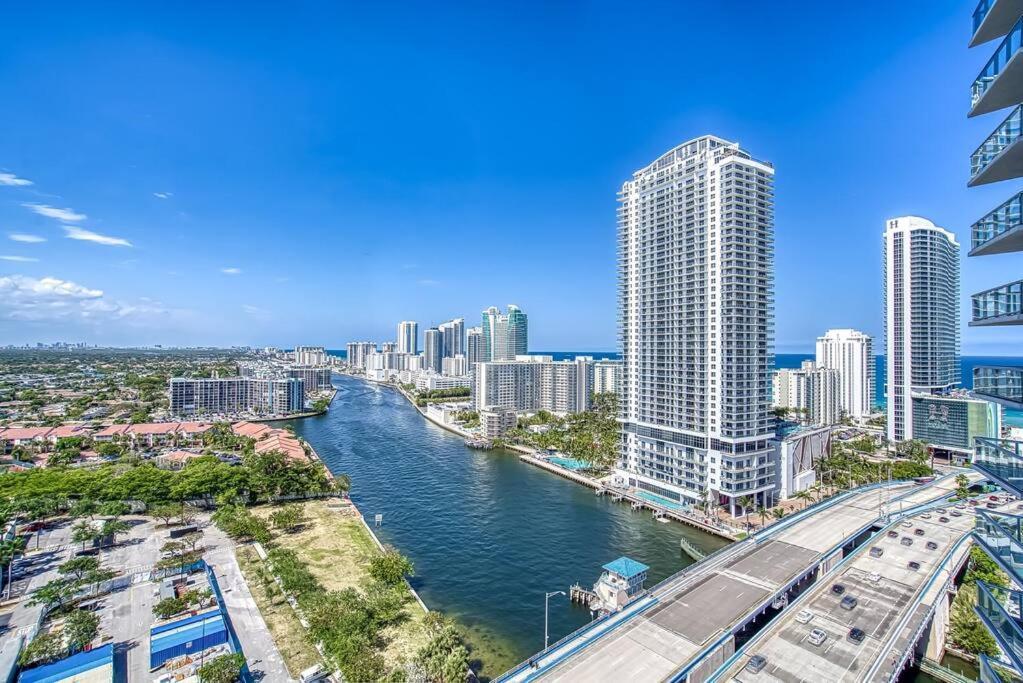 High-Floor Oceanview Apartment Hallandale Beach Eksteriør bilde